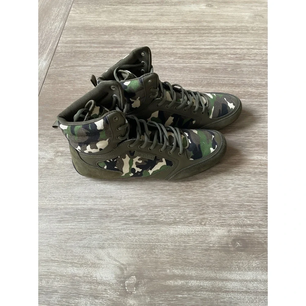 Iron‎ Tanks Titan III Gym Shoes Raw Camo Mens Size 12 New With Tags/Box